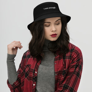 Open image in slideshow, I am enough. Unisex Affirmation Bucket Hat
