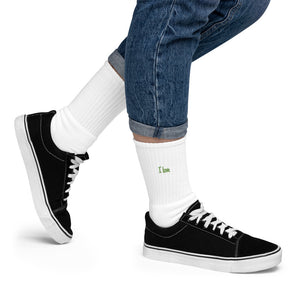 Open image in slideshow, I love - Embroidered socks
