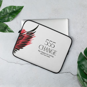 Open image in slideshow, Angel Number &#39;555&#39; Laptop Sleeve
