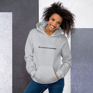 Open image in slideshow, My success Is inevitable. Women&#39;s Affirmation Hoodie
